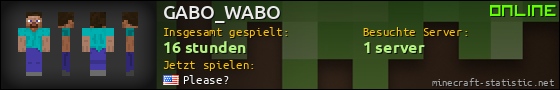 Benutzerleisten 560x90 für GABO_WABO