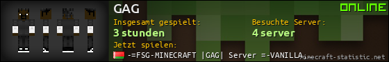 Benutzerleisten 560x90 für GAG
