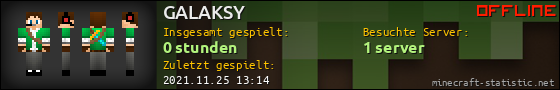 Benutzerleisten 560x90 für GALAKSY