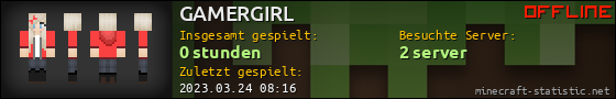 Benutzerleisten 560x90 für GAMERGIRL