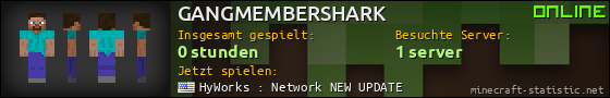 Benutzerleisten 560x90 für GANGMEMBERSHARK