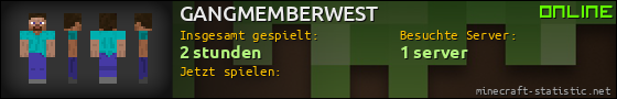 Benutzerleisten 560x90 für GANGMEMBERWEST