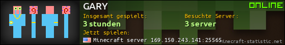 Benutzerleisten 560x90 für GARY