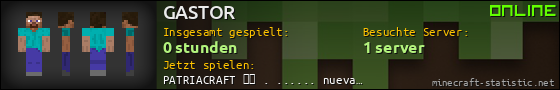 Benutzerleisten 560x90 für GASTOR