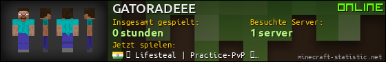 Benutzerleisten 560x90 für GATORADEEE
