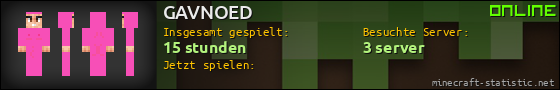 Benutzerleisten 560x90 für GAVNOED