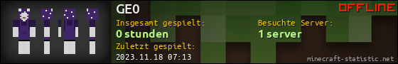 Benutzerleisten 560x90 für GE0