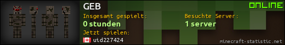 Benutzerleisten 560x90 für GEB