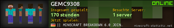 Benutzerleisten 560x90 für GEMC9308