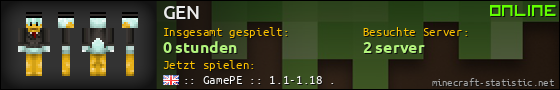 Benutzerleisten 560x90 für GEN