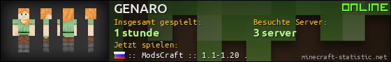 Benutzerleisten 560x90 für GENARO
