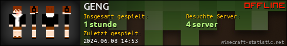 Benutzerleisten 560x90 für GENG