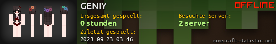 Benutzerleisten 560x90 für GENIY