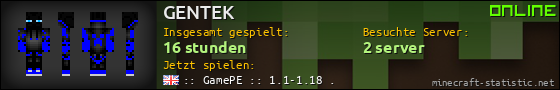Benutzerleisten 560x90 für GENTEK