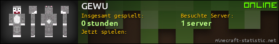 Benutzerleisten 560x90 für GEWU