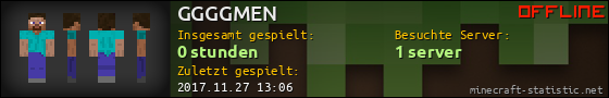 Benutzerleisten 560x90 für GGGGMEN