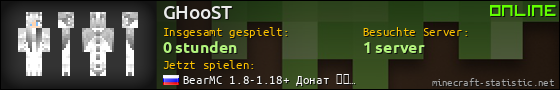Benutzerleisten 560x90 für GHooST