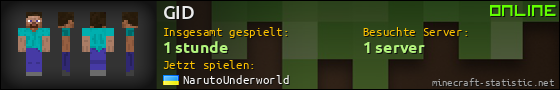 Benutzerleisten 560x90 für GID