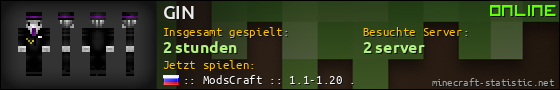 Benutzerleisten 560x90 für GIN