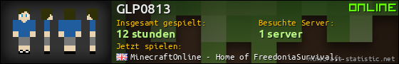 Benutzerleisten 560x90 für GLP0813