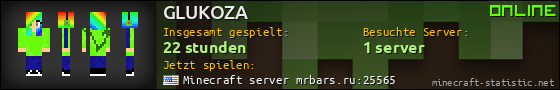 Benutzerleisten 560x90 für GLUKOZA