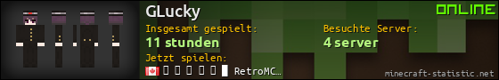Benutzerleisten 560x90 für GLucky