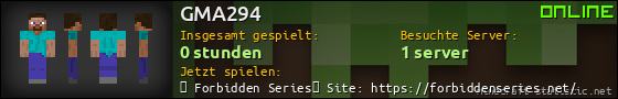 Benutzerleisten 560x90 für GMA294