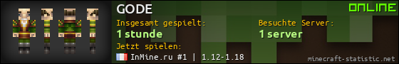 Benutzerleisten 560x90 für GODE