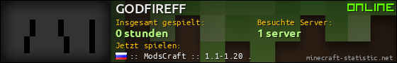 Benutzerleisten 560x90 für GODFIREFF