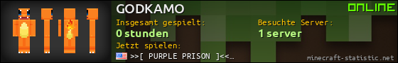 Benutzerleisten 560x90 für GODKAMO