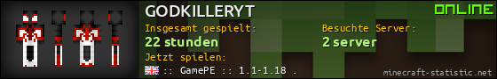 Benutzerleisten 560x90 für GODKILLERYT
