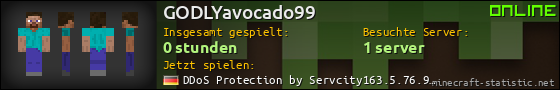 Benutzerleisten 560x90 für GODLYavocado99