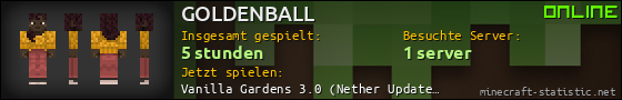 Benutzerleisten 560x90 für GOLDENBALL