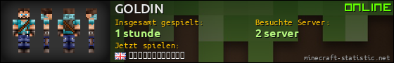 Benutzerleisten 560x90 für GOLDIN