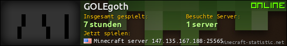 Benutzerleisten 560x90 für GOLEgoth
