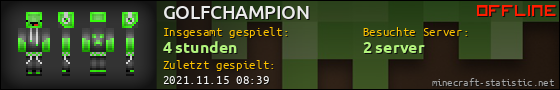 Benutzerleisten 560x90 für GOLFCHAMPION