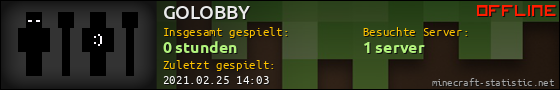 Benutzerleisten 560x90 für GOLOBBY