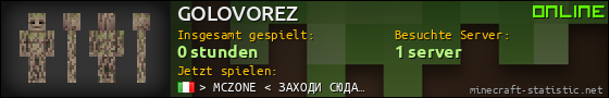 Benutzerleisten 560x90 für GOLOVOREZ