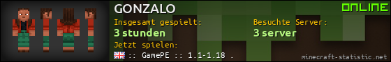 Benutzerleisten 560x90 für GONZALO
