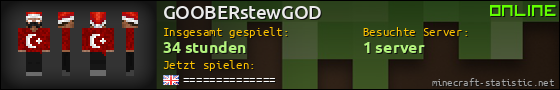 Benutzerleisten 560x90 für GOOBERstewGOD