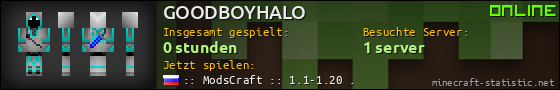 Benutzerleisten 560x90 für GOODBOYHALO