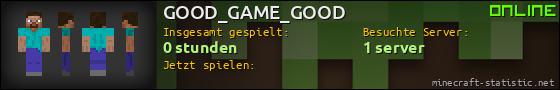 Benutzerleisten 560x90 für GOOD_GAME_GOOD