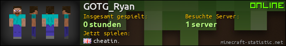 Benutzerleisten 560x90 für GOTG_Ryan