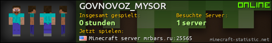 Benutzerleisten 560x90 für GOVNOVOZ_MYSOR