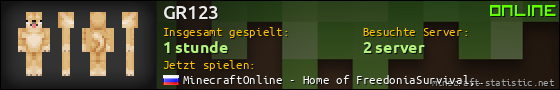 Benutzerleisten 560x90 für GR123