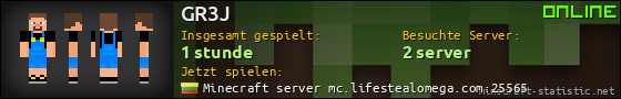 Benutzerleisten 560x90 für GR3J