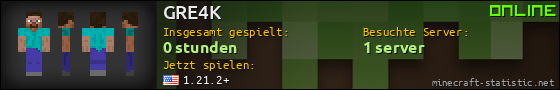 Benutzerleisten 560x90 für GRE4K