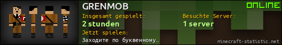 Benutzerleisten 560x90 für GRENMOB