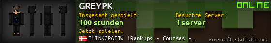 Benutzerleisten 560x90 für GREYPK