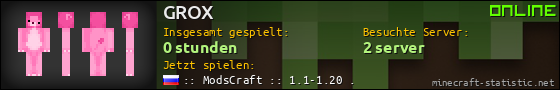 Benutzerleisten 560x90 für GROX